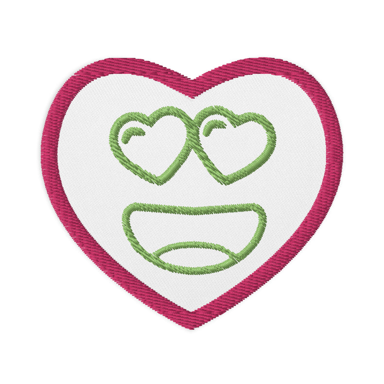 LOVE HEART Embroidered patches