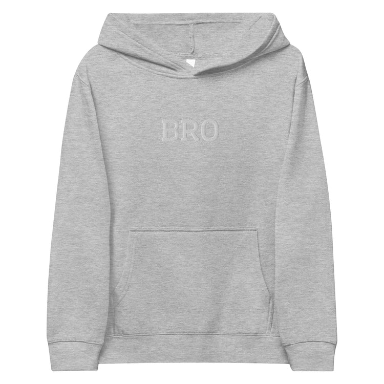 BRO Nickname Kids fleece hoodie