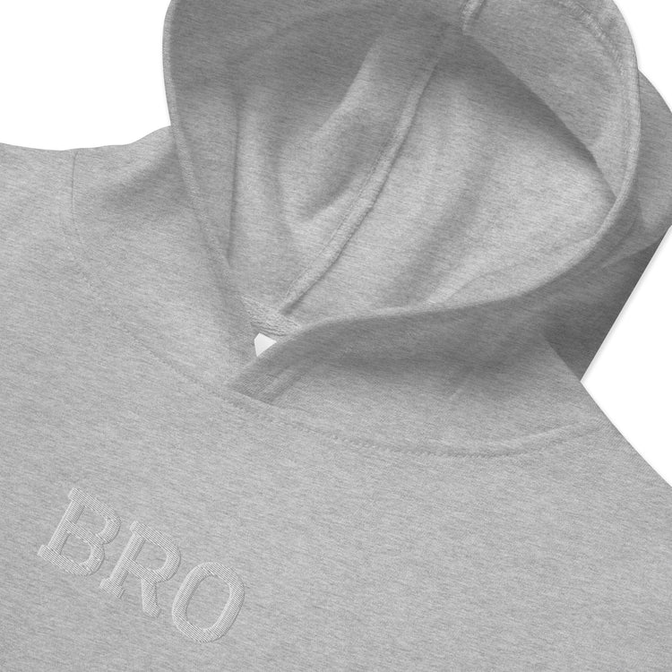 BRO Nickname Kids fleece hoodie