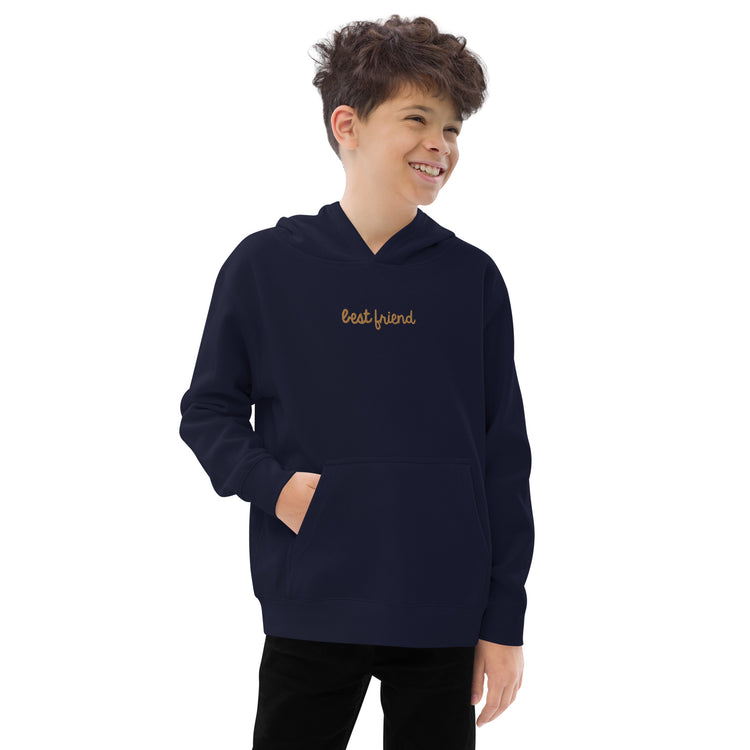 BEST FRIEND Kids fleece hoodie