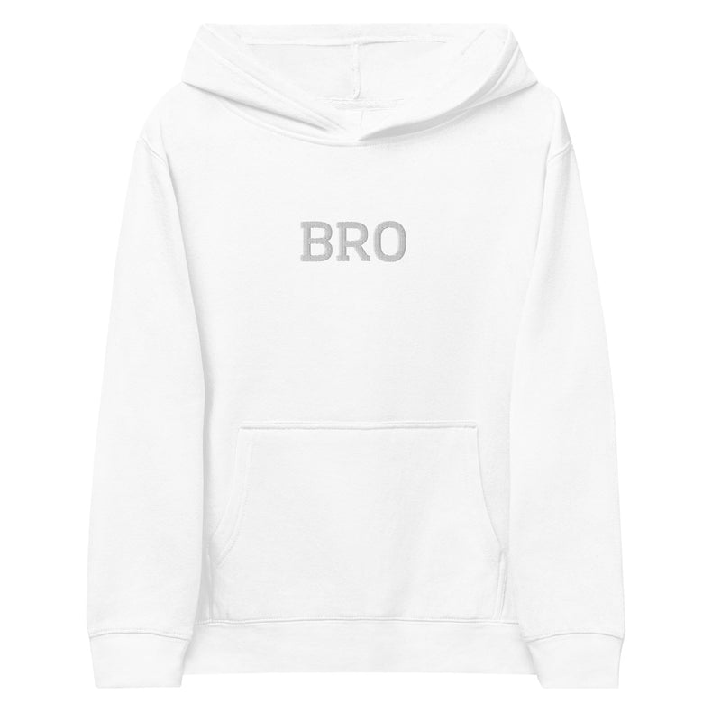 BRO Nickname Kids fleece hoodie