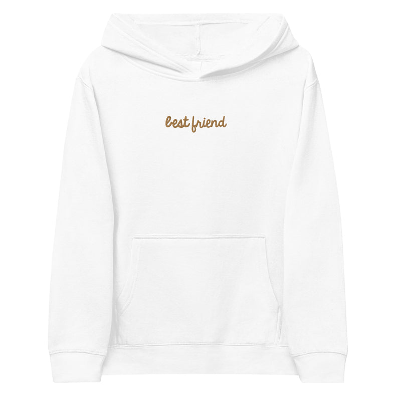 BEST FRIEND Kids fleece hoodie