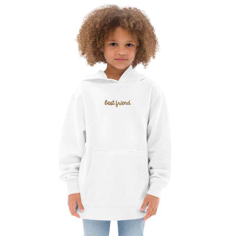 BEST FRIEND Kids fleece hoodie