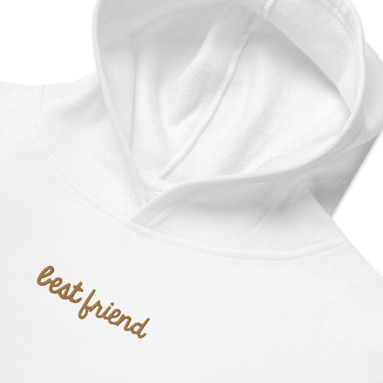 BEST FRIEND Kids fleece hoodie