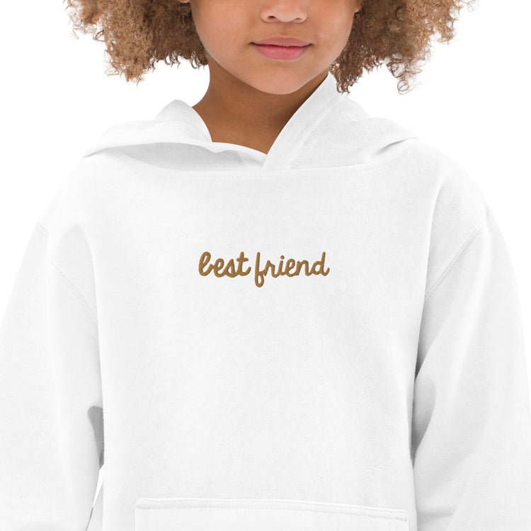 BEST FRIEND Kids fleece hoodie
