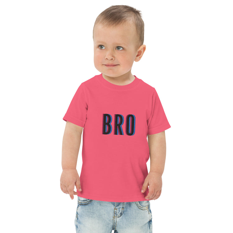 BRO 3D  Embroidered Toddler jersey t-shirt