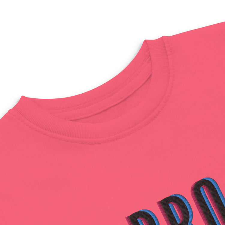 BRO 3D  Embroidered Toddler jersey t-shirt