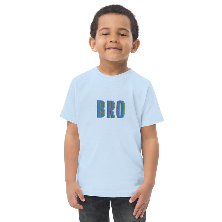 BRO 3D Embroidered Toddler jersey t-shirt