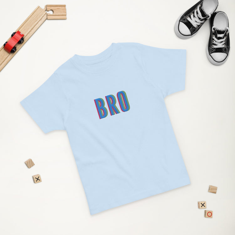 BRO 3D Embroidered Toddler jersey t-shirt