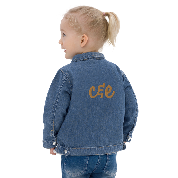 C&E Embroidered Toddler Organic Jacket