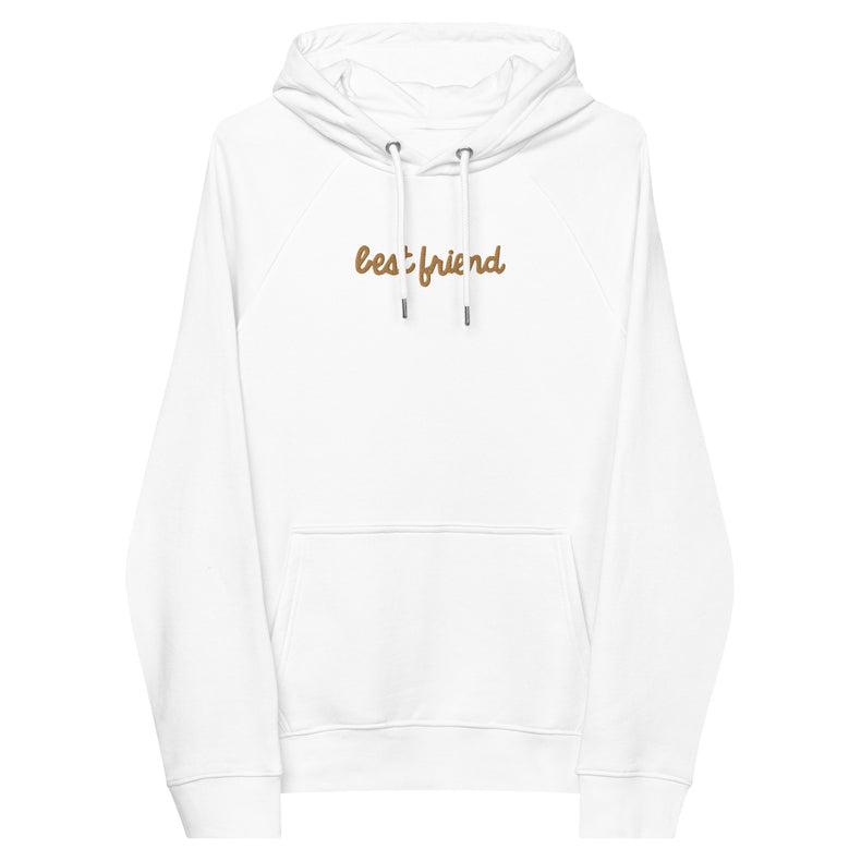 BEST FRIEND Adult eco raglan hoodie