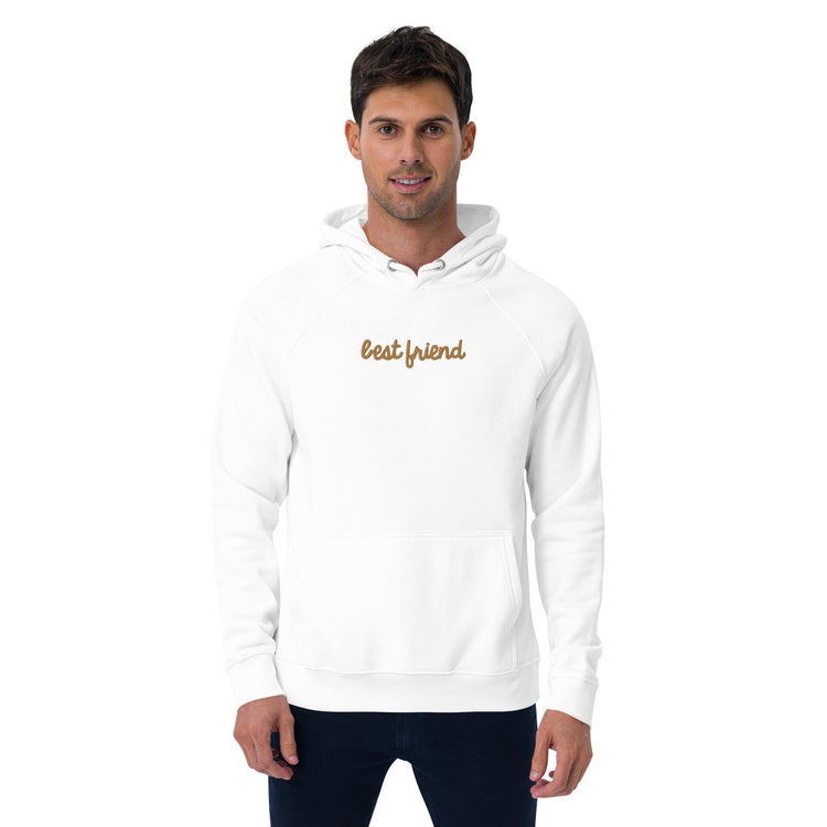 BEST FRIEND Adult eco raglan hoodie