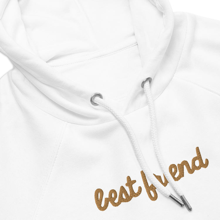 BEST FRIEND Adult eco raglan hoodie
