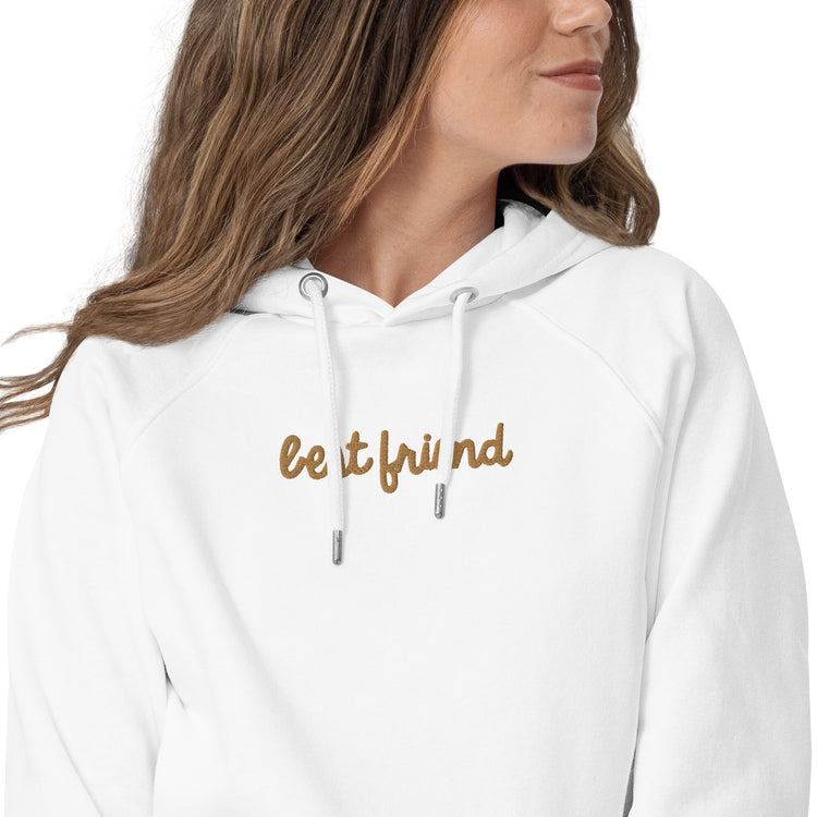 BEST FRIEND Adult eco raglan hoodie