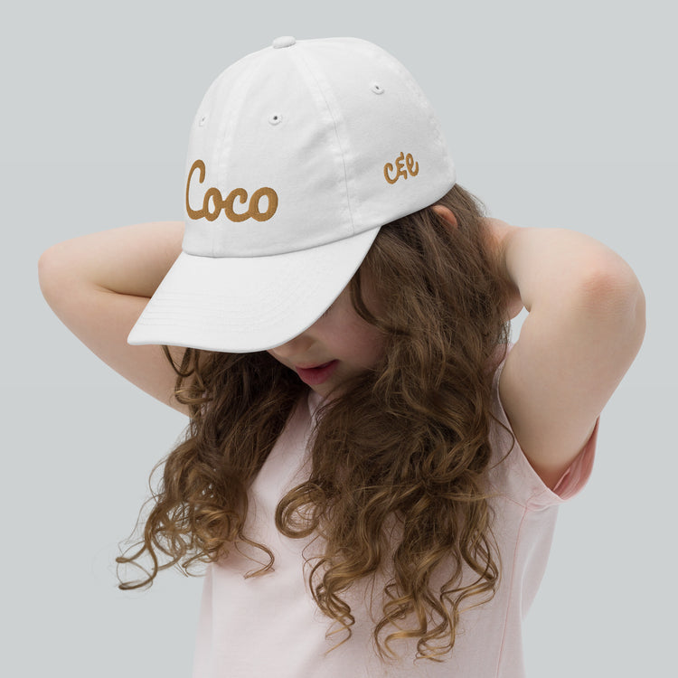 CUSTOM Embroidered Youth Baseball Cap